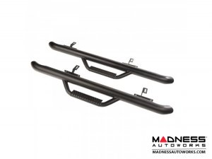 Jeep Wrangler JL Spartan Nerf Bar - Textured Black - 2 Door